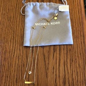 Michael Kors gold necklace